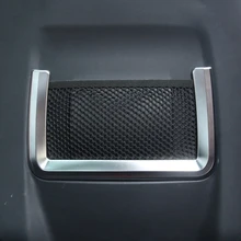 Для Land Rover Range Rover Evoque 2012- автомобильный Стайлинг ABS Хром Интерьер сиденья Задняя рама крышка отделка Аксессуары Набор из 2 шт