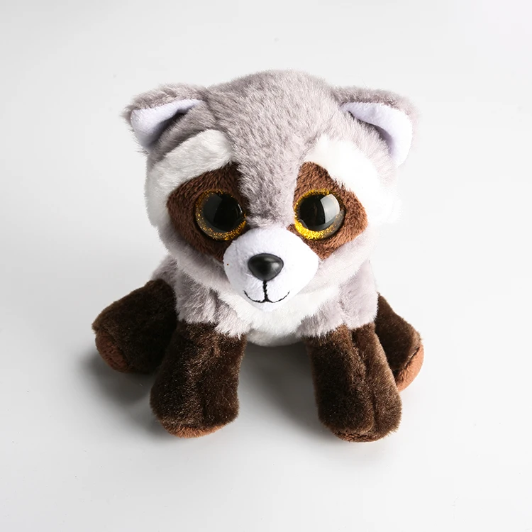 Ty Beanie Boos Raccoon 10 15cm Stuffed Plush Animals Toys Dolls in