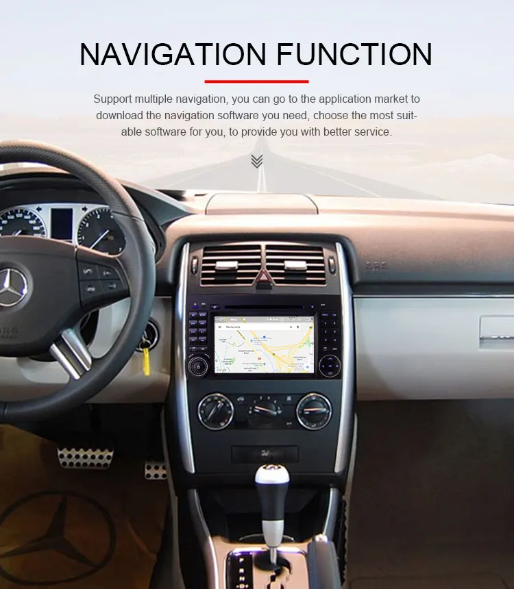 Perfect TOPBSNA Android 9.0 2 din Car DVD Radio for Mercedes Benz B200 A B Class W169 W245 Viano Vito W639 Sprinter W906 WIFI GPS Navi 9