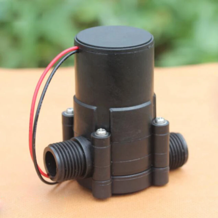 

Newest DC Hydroelectric power Hydro Generator Tap Flow Micro-hydro Piped water generator Pipeline water charger