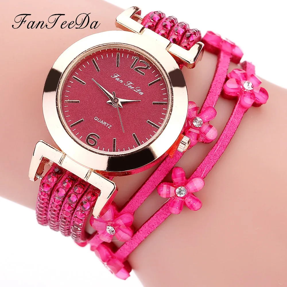 Лидер продаж, модные женские винтажные часы с браслетом, плетеные кварцевые часы из искусственной кожи, подарок, повседневные наручные часы, женские часы, Relogio Feminin - Цвет: 6