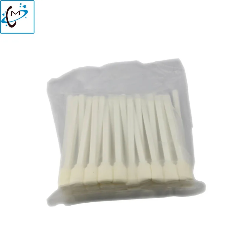 

100PCS printhead cleaning stick swabs ink brush for Epson Spt Konica all printer printhead cleaner foam spong cleaning tools