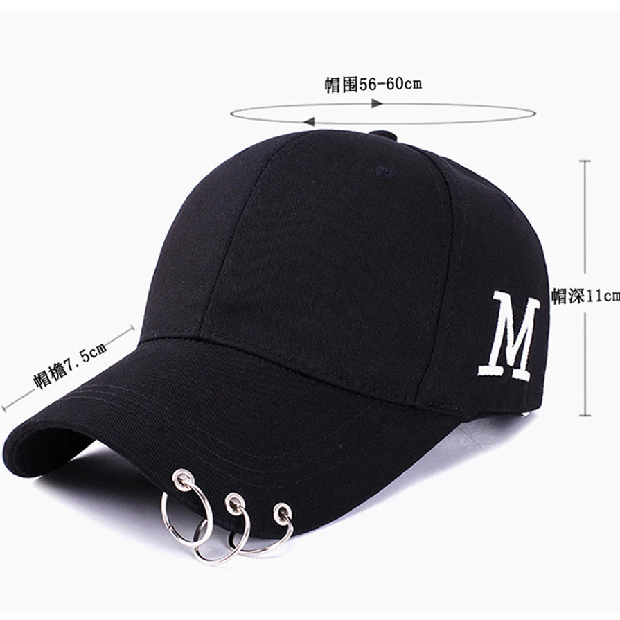 SYi Qarce мужская бейсбольная кепка с буквой M Bone, регулируемая бейсболка из натурального хлопка для мужчин и женщин, кепка для отдыха от солнца
