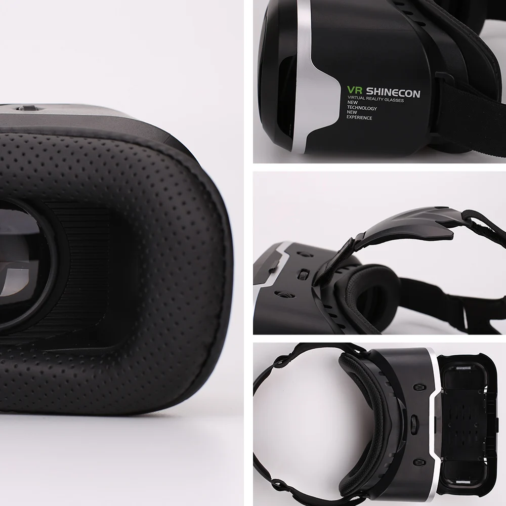 Shinecon VR коробка 2,0 Google Cardboard виртуальной реальности смартфон очки vr очки гарнитура с Bluetooth геймпад