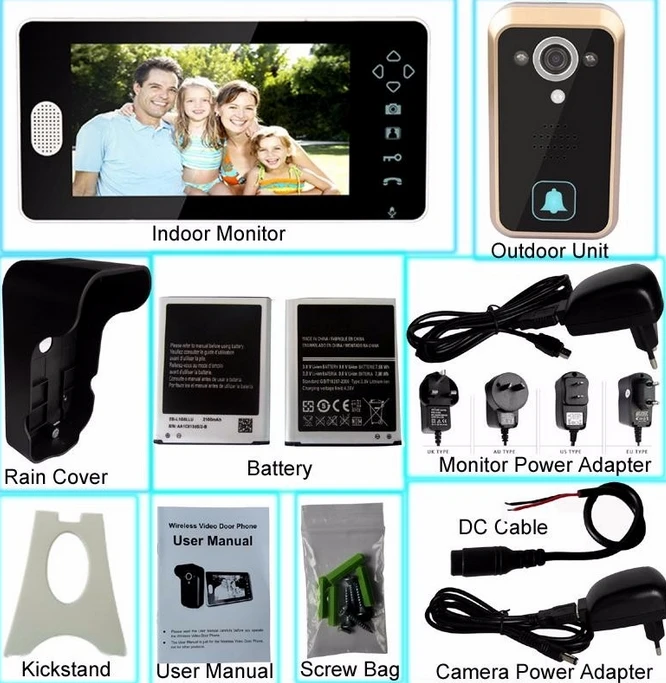 

IP sip TCP IP door video door phone intercom system/video intercom/villa video intercom
