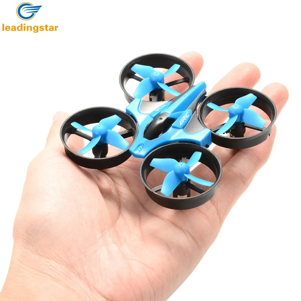 

LeadingStar H36 RC Quadcopter Mini Drone 2.4G 6-Axis Gyro 4 Channels LED One Key Return RC Helicopters Dron JJRC zk25