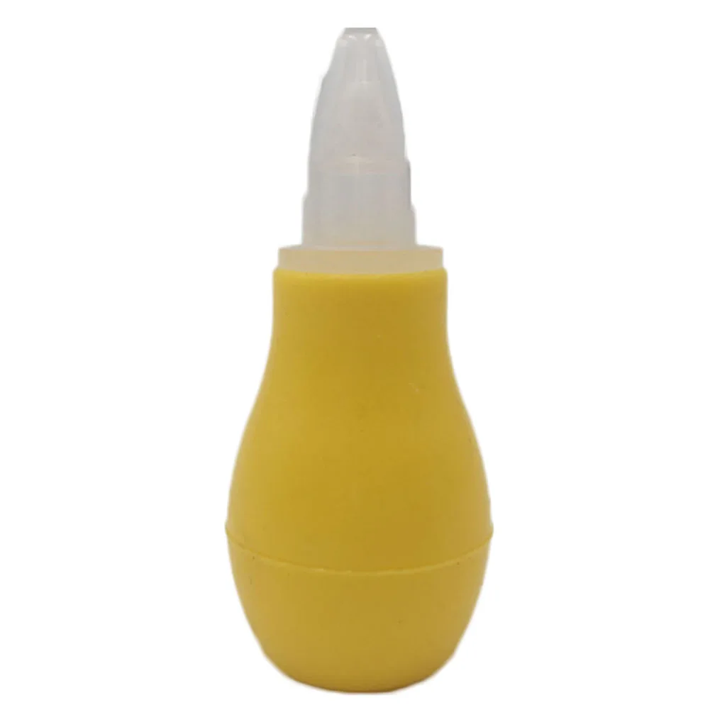 Силиконовый детский пылесос с накладной нос, вакуумный всасывающий Детский носовой аспиратор, диагностический инструмент для ухода за ребенком, Вакуумная присоска - Цвет: BB0590YW