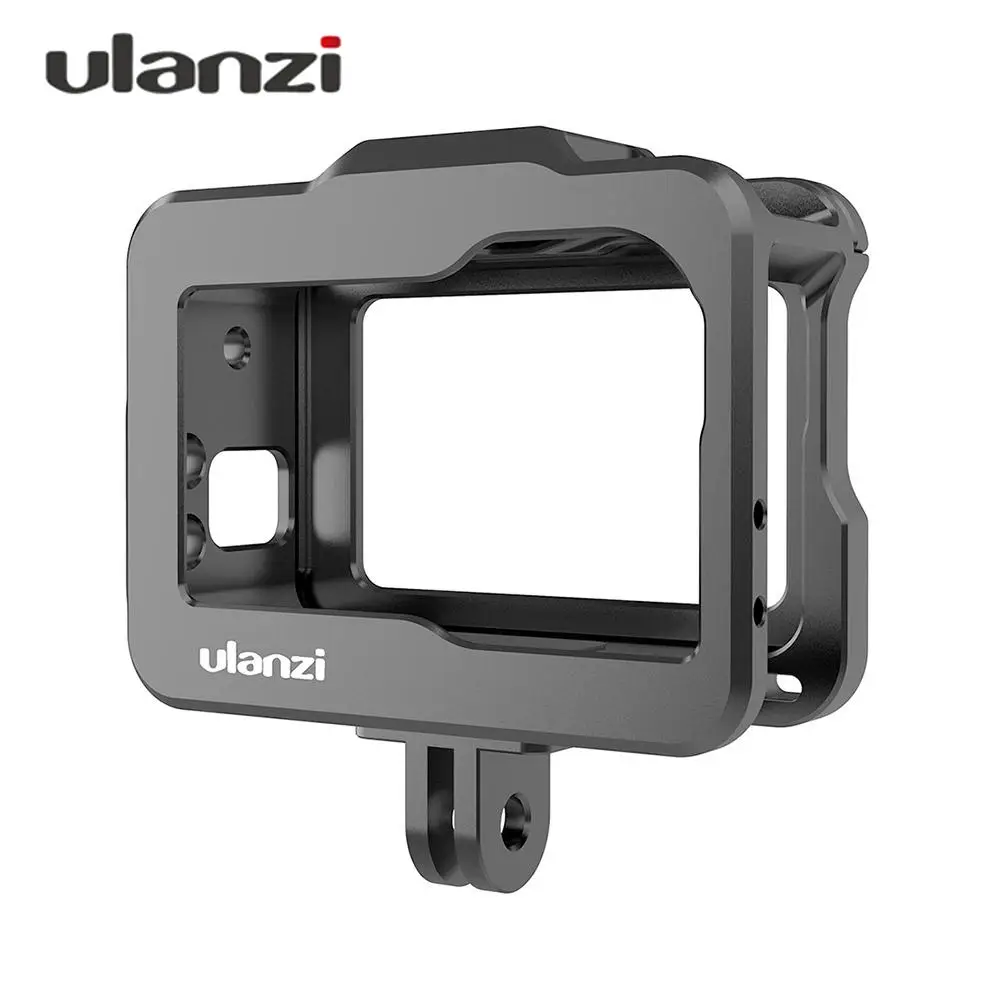 

Ulanzi OA-1 Camera Cage Case Vlogging Metal with Cold Shoe for DJI OSMO Action for Microphone LED Light for GoPro Accessories