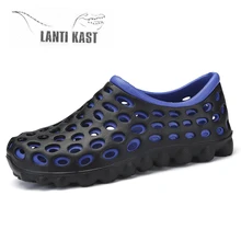 Летняя водонепроницаемая обувь; шлепанцы; Мужская обувь для бассейна; нескользящая река море; пляжные шлепанцы; обувь для плавания