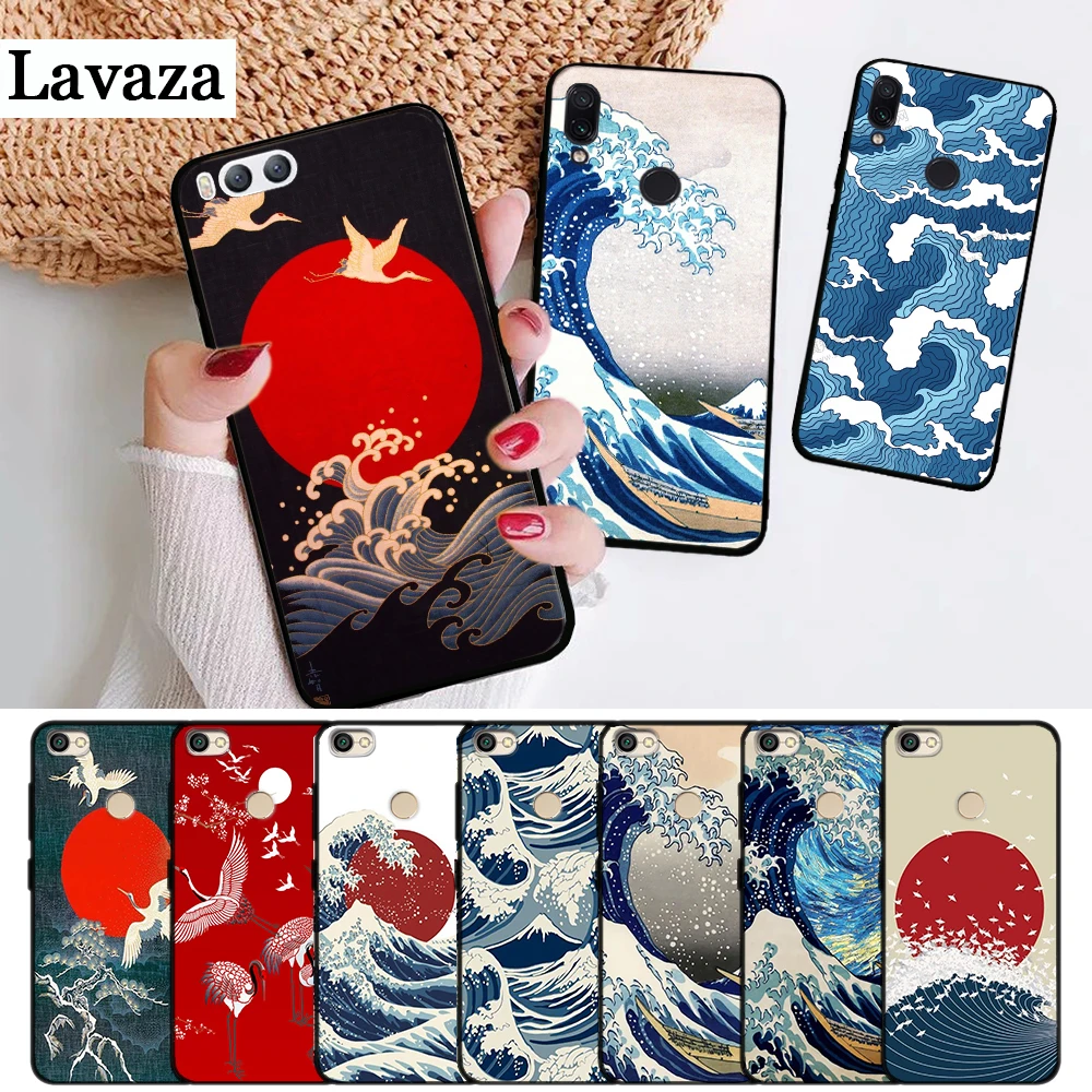 Силиконовый чехол Lavaza Hokusai The Great Wave off Kanagawa для Xiaomi Redmi 4A 4X5 5A 6 6A 7 7A 8 8A K20 Pro Plus S2 Go