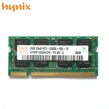 Hynix чипсет 2G 2 Гб DDR2 PC2 5300 667 МГц 2RX8 памяти ноутбука 2G PC2-5300S DDR2 667 МГц 200pin Тетрадь Оперативная память