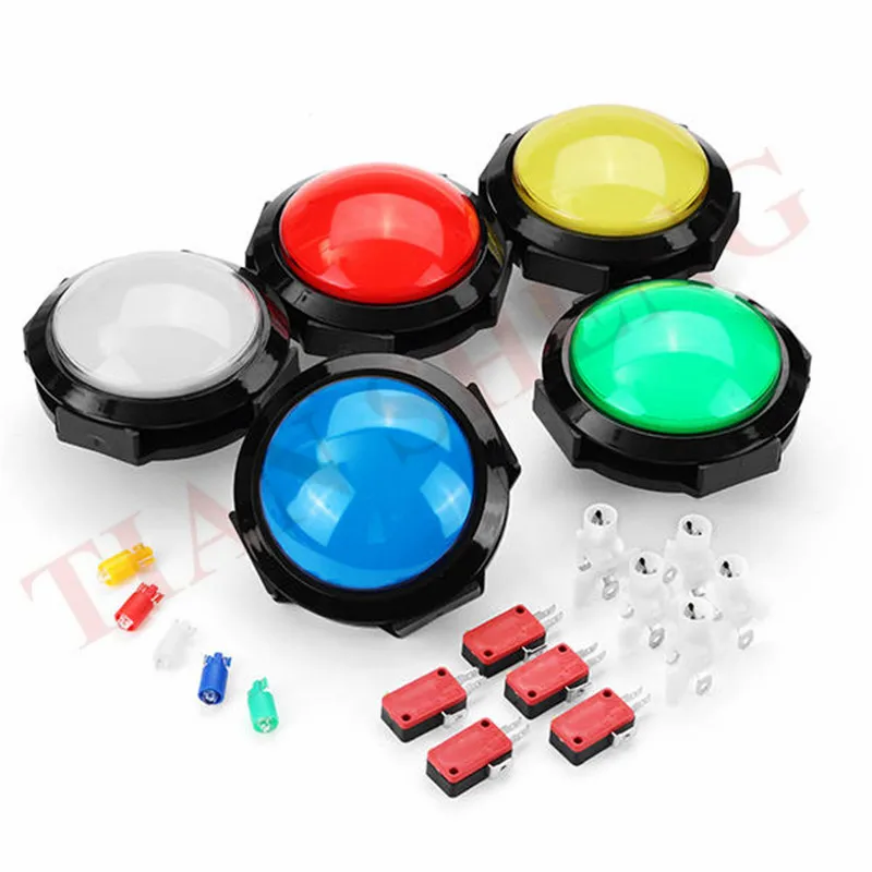 10pcs-set-33mm-Square-Illuminated-Arcade-Push-Button-with-12V-LED-Microswitch-For-Mame-Jamma-Projects.jpg_50x50 (1)