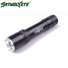 Супер мощный 2500 люменов Zoomable CREE Q5 светодиодный 18650 фонарь