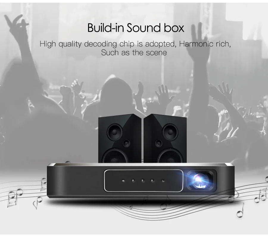 AODIAN AODIN 1+32G Portable Projector Smart Multi-touch HD 1080P DLP Projector HDMI IN mini Pocket Projector LED Android Home Theater M8S Pico projector-20