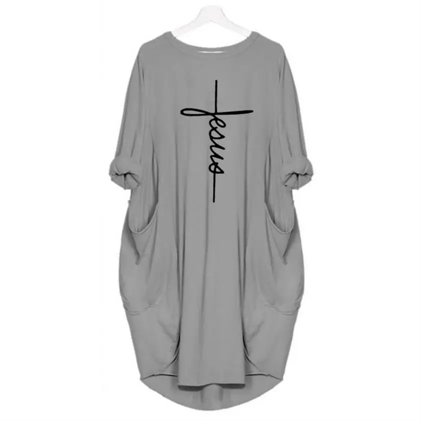 Новое поступление, футболка для женщин, Карманный Топ с надписью Faith, футболка для женщин, плюс размер, топы с открытыми плечами, забавная панк рубашка