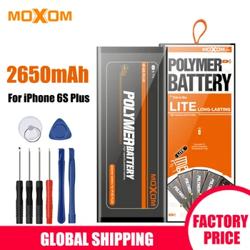 

MOXOM Battery For iPhone 6s Plus 2650mAh High Capacity iPhone 6s Plus Battery Replacement 3.7V Free Tools Lithium Polymer Batte