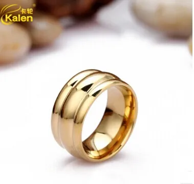 2017 kalen new cheap wedding engagement rings stainless steel indian gold color three circle rings women - Indian Wedding Rings 2017 kalen new cheap wedding engagement rings stainless steel indian gold color three circle rings women - Indian Wedding Rings