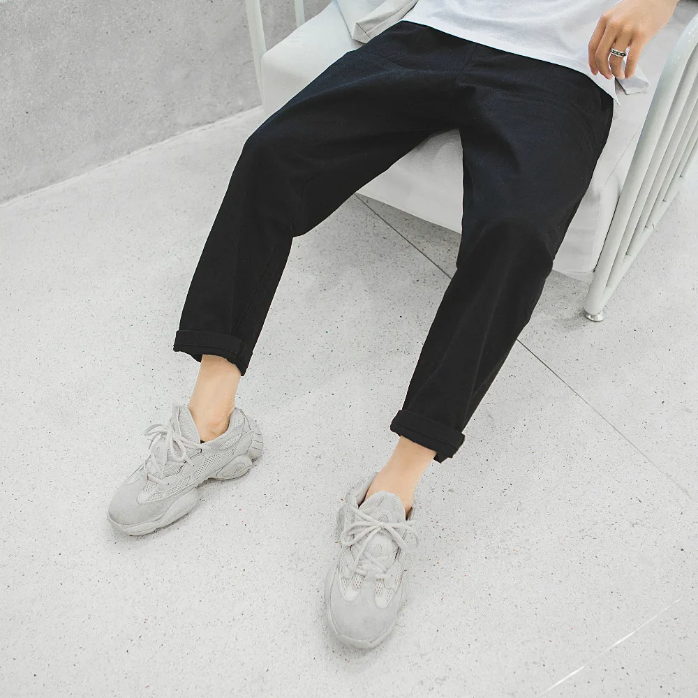Summer & Autumn New Loose Multi Pocket Casual Men's Overalls Personality Fashion Popular Simple Classic Urban Campus Youth