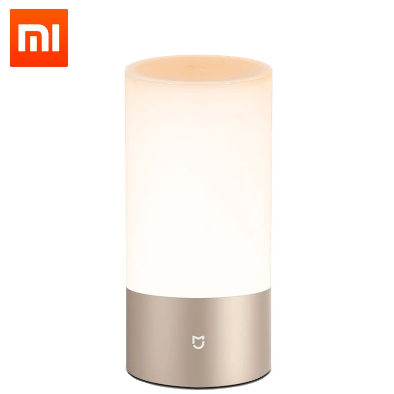 Xiaomi Mijia Mi Yeelight прикроватная лампа с цветными лампами Bluetooth Wifi умная Настольная