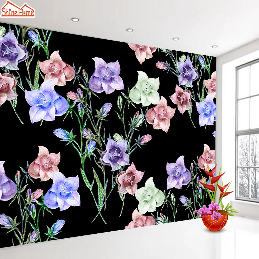 Большой рулон Фотообоев для стен в рулонах 3d на обои Настенные обои домашний декор 3 d цветочное украшение papel де parede