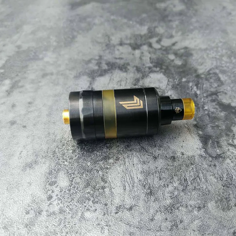 YFTK Style Kayfun Prime Nite DLC RTA MTL Tank Черный 2 0 мл Pei DIY обслуживаемый испаритель 22 мм Емкость