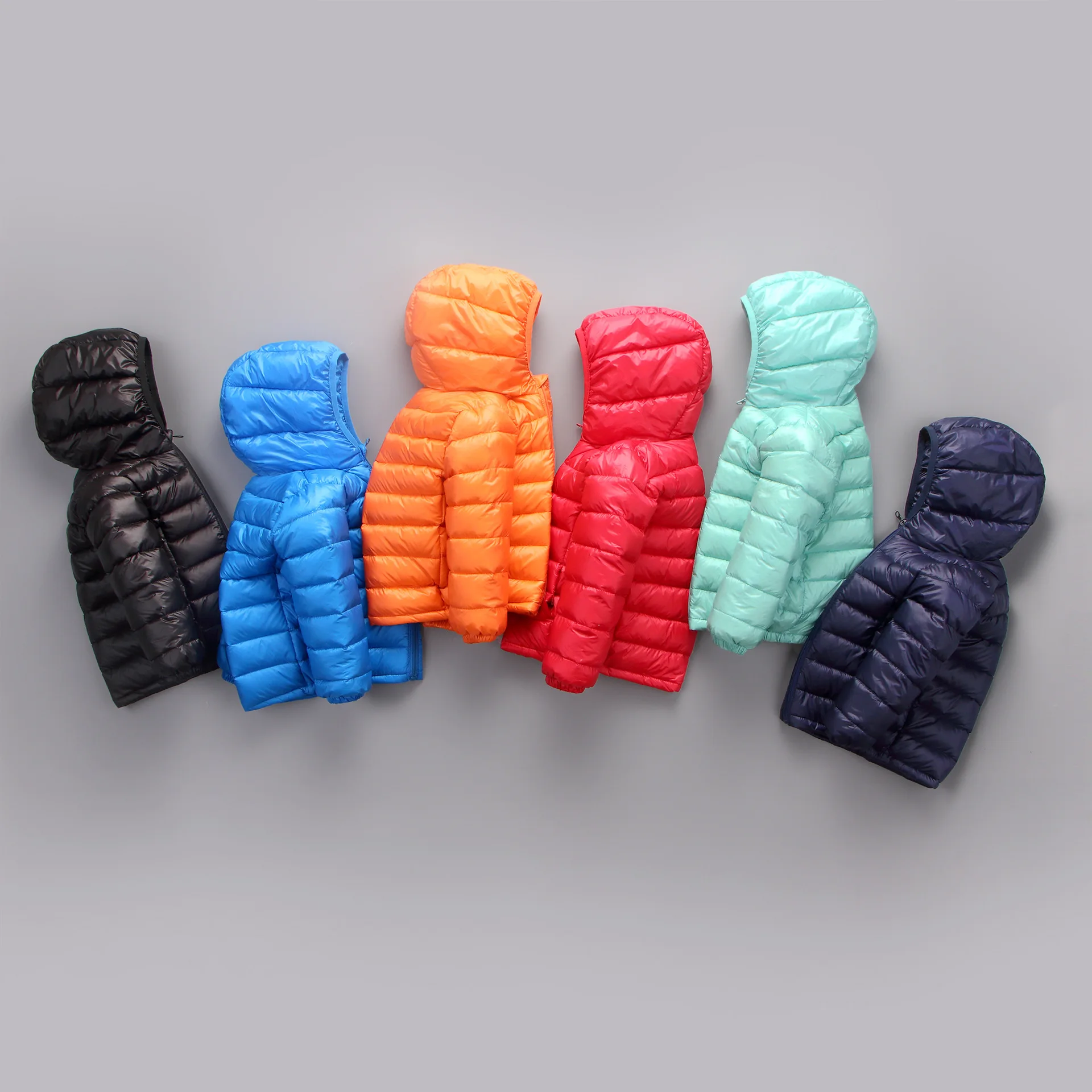 

Winter New Children's Down Jacket Thin Children's Down Jacket Boys Girls Coat