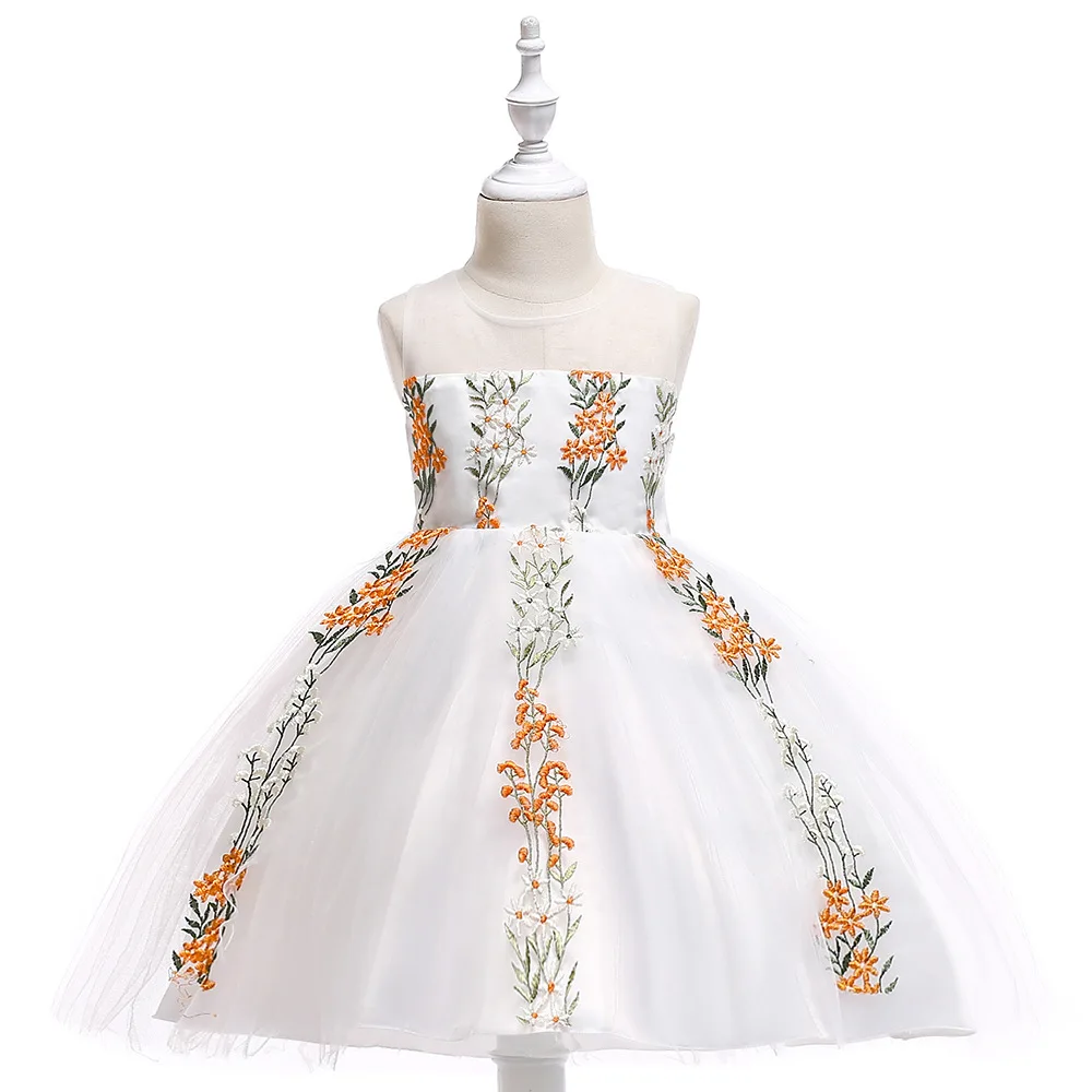 

Girl Dress 2018 Sleeveless Kid Dresses Girls Clothes Party Princess Vestidos Nina 5 6 8 10 Year Birthday Dress Christmas Costume