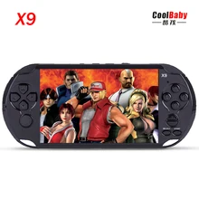 Новые 8 Гб 5," Большой Экран портативными игровыми консолями встроенный 300 футболки с принтами на тему классических игр с MP3/фильм Камера взрослых Vedio игровая консоль