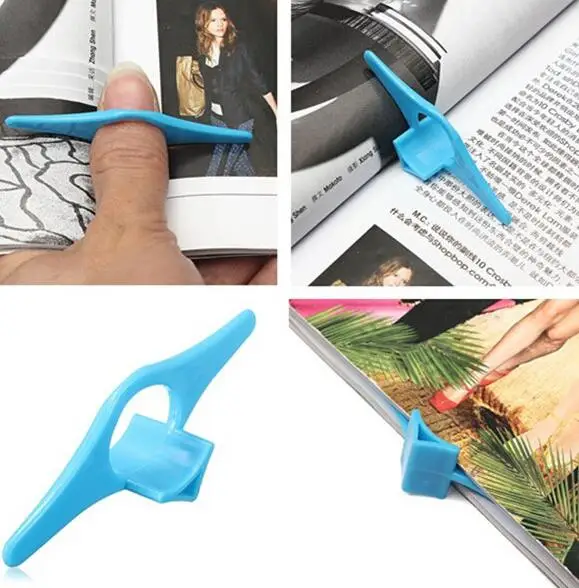 

New Style Thumb Book Holder Convenient Multi function Bookmark Finger Ring Bookends for Books Student kids Stationery Gift