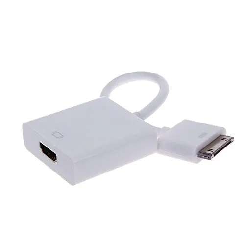 LBSC внешнее расширение адаптация HDMI Женский до 30P Док Мужской кабель для iPhone 4 4S iPad 2 3