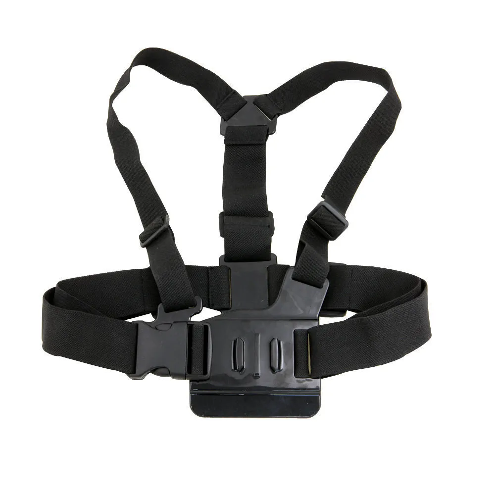 

GoPro Accessories Adjustable Chest Mount Harness Chest Strap Belt for GoPro HD Hero 4 3+ 3 1 2 SJ4000 SJ5000 H9 H9R Sport Camera