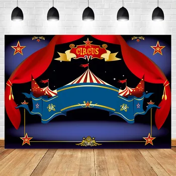 

Circus Photo Backdrop Carnival Circus Tent Backdrops Kids Birthday Party Decoration Photo Booth Prop