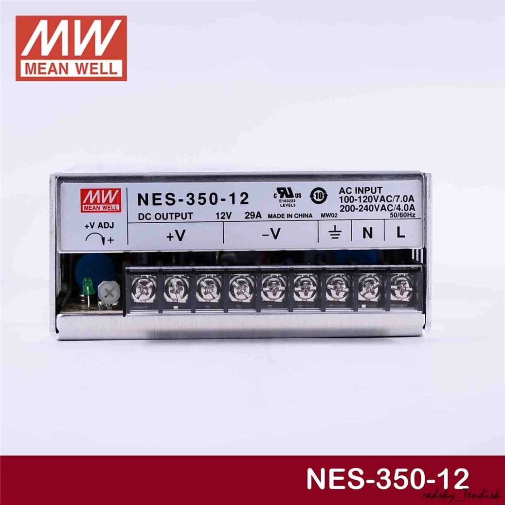 3,28) Meanwell 350W источник питания LRS-350-24V 5V 12V 15V 36V 48V 5A 15A 29A 60A DC дисплей светодиодный светильник