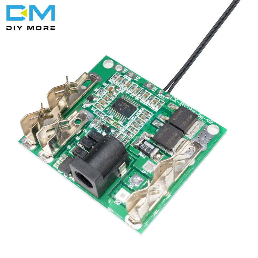 

5PCS 5S 18V 21V 20A Battery Charging Protection Module Board BMS Li-Ion Lithium Battery Pack Protection Circuit For Power Tools