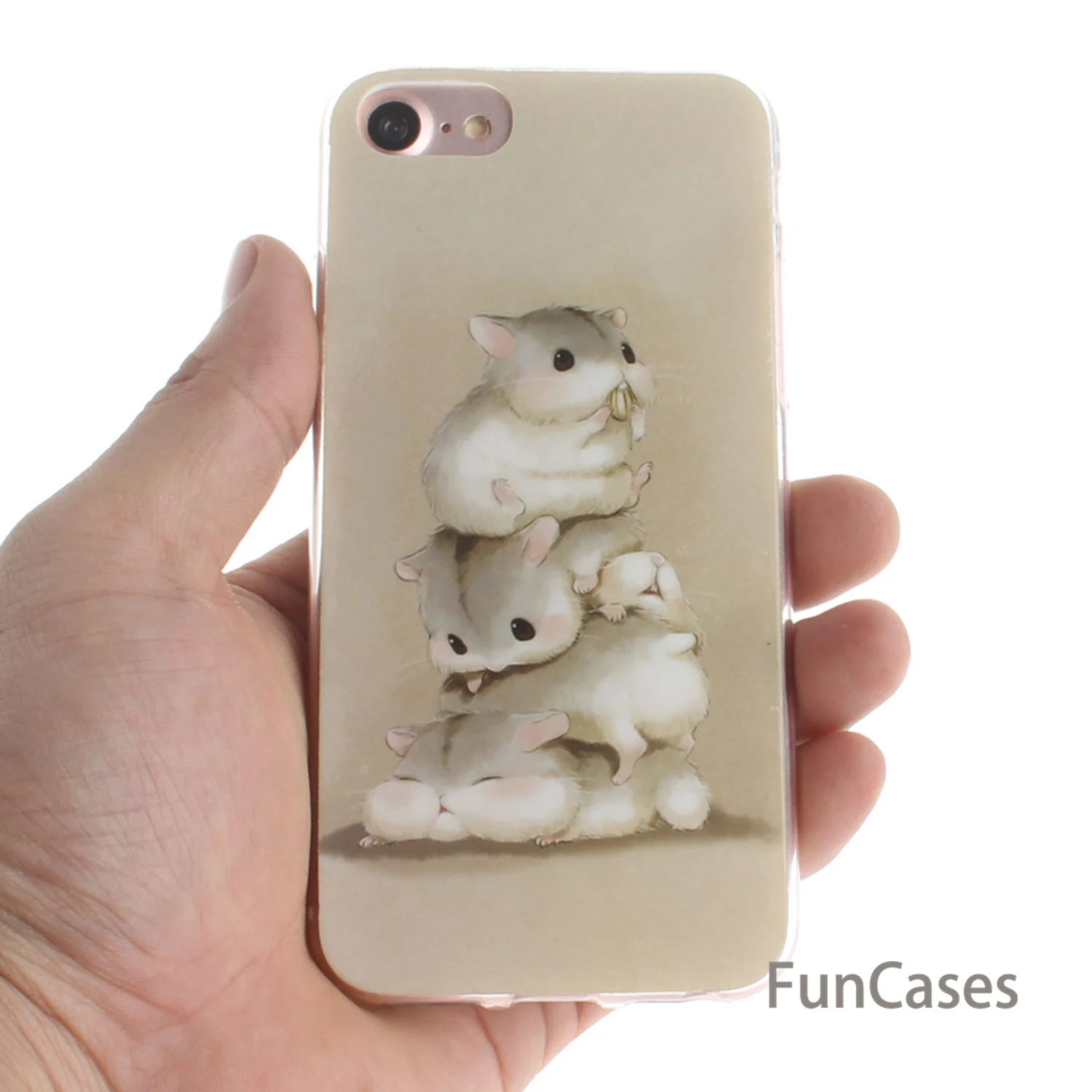 

Cute Cases For case iPhone 7 Balr Leopard Holsters Clips Case Estojo sFor Apple iPhone cover 8 4.7" Soft Silicone Phone Cases