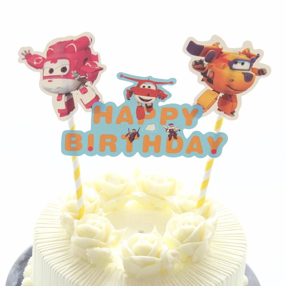 Online Shop 1 Pcs Kartun Kue Cupcake Puncak Minions Moana Minnie Kue