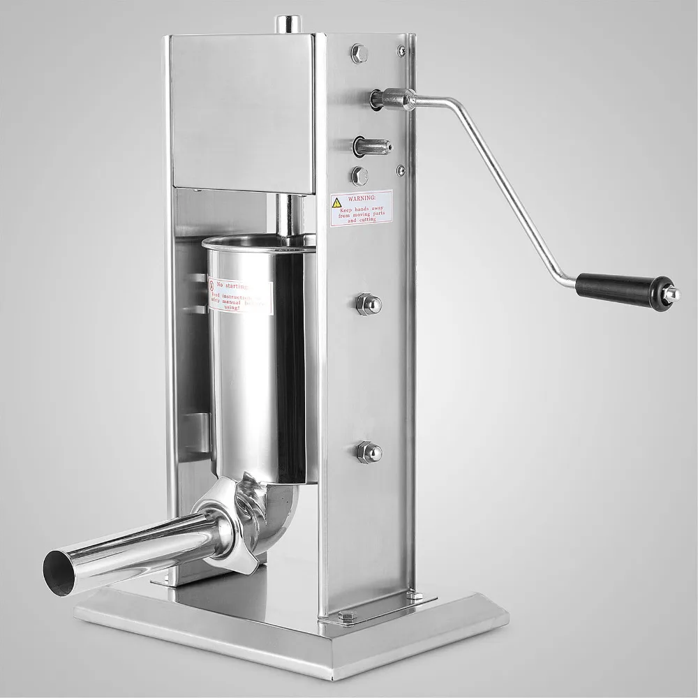 Professional 3L Sausage Filler Stuffer Vertical Stainless Steel Salami