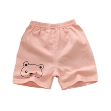 Хлопковые короткие штаны для маленьких мальчиков; летние детские короткие штаны в полоску с героями мультфильмов; Повседневные детские короткие штаны для маленьких мальчиков и девочек