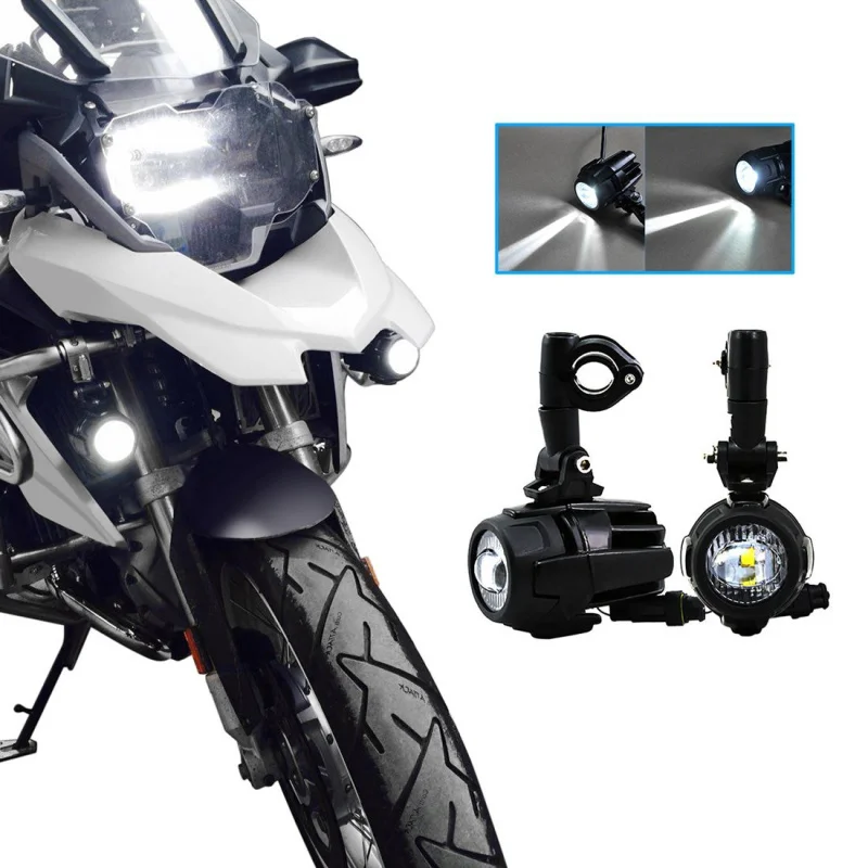 Luces antiniebla para motocicleta BMW LED luz antiniebla auxiliar para BMW R1200GS/ADV K1600 R1200GS r1100GS - 6
