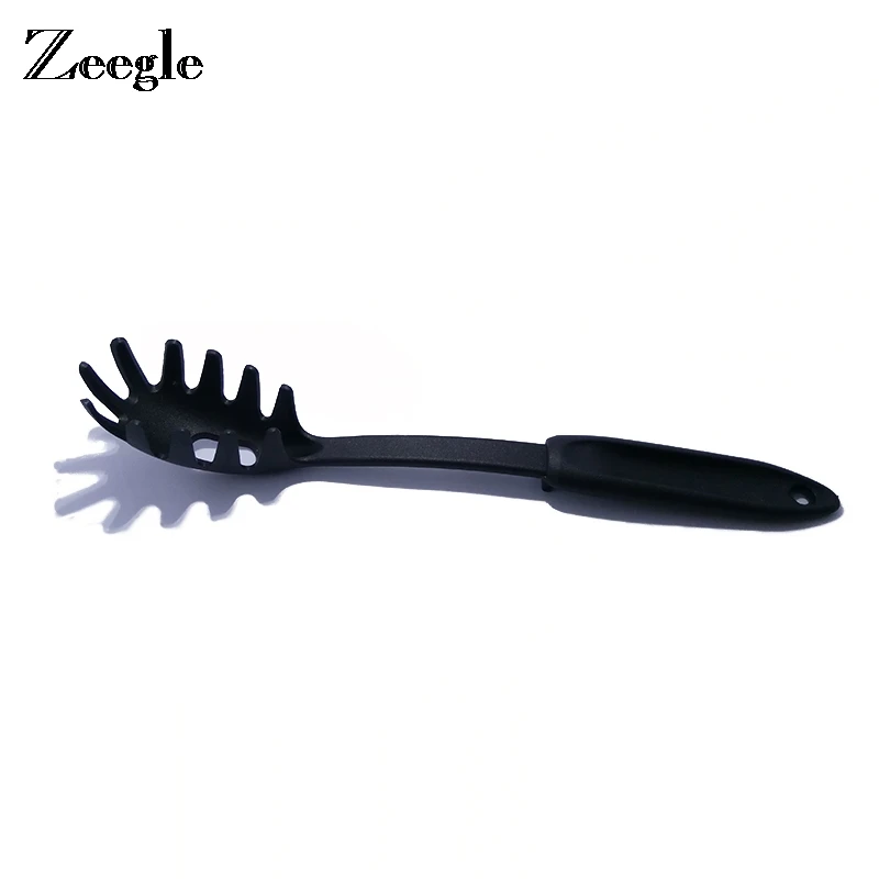 

Zeegle Kitchen Accessories Practical Pasta Tools Pasta Scoop colander Spaghetti Spoon Nylon Noodle Spoon Colander Kitchen Gadget