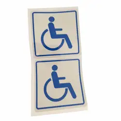 Колесо для самоката наклейки на окна-самоклеющиеся винил-инвалидность инвалидов пособия по горячей