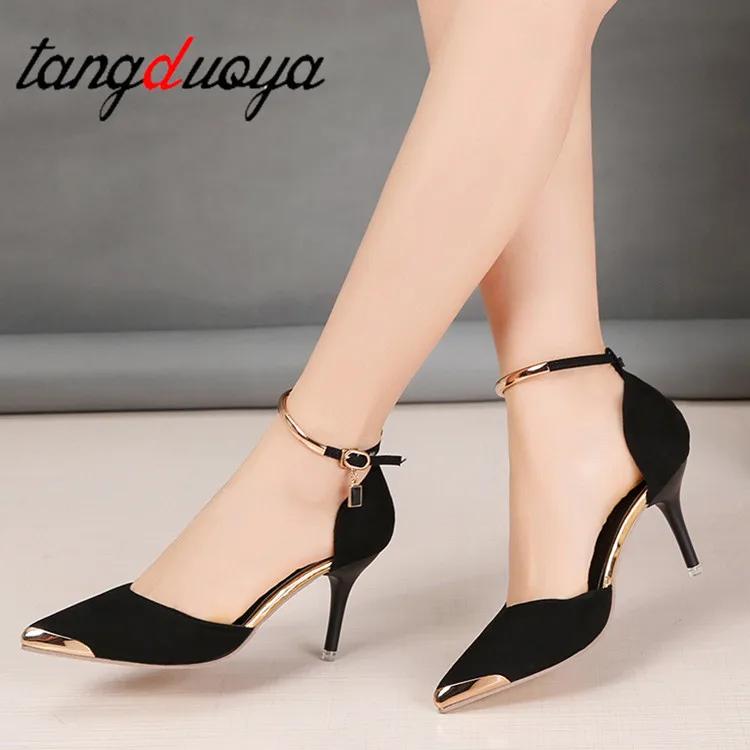 

hot Shoes Female Fashion Sexy Hollow With Sandals Summer Korean Version Breathable Shoes Women Pumps High Heel Wedding shoes 8cm