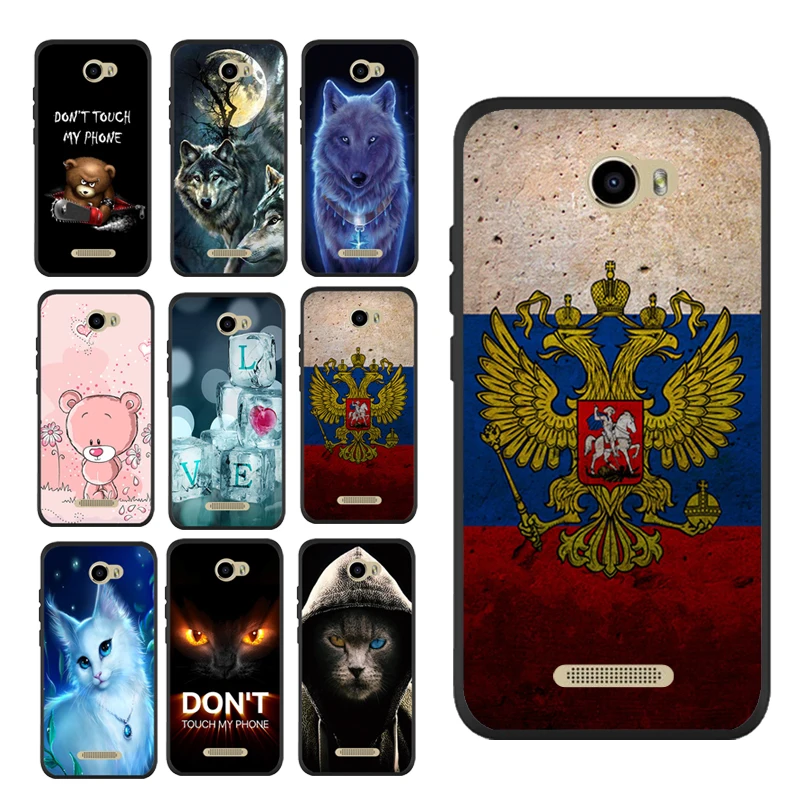 

Russia Flag TPU Printed Back Cover for DEXP BL250 Paint Printing Case Shell Bag Housing