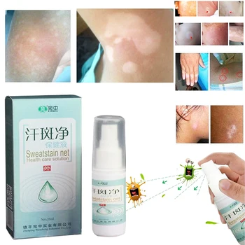 

35ml Chinese Herbal Medicine Spray Professional Treatment For Skin White Spot Vitiligo Eczema Sweatstain Net health Care D196