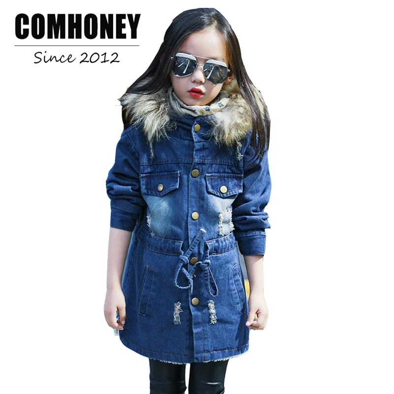 Girls Denim Jacket Spring Autumn Jean Jacket for Baby Girl Infant Coat