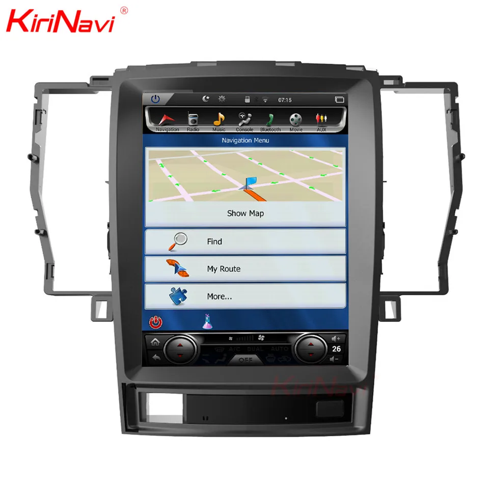 Perfect KiriNavi Vertical Screen Tesla Style Android 8.1 10.4" Car Radio For Toyota Crown Car Dvd Player Auto GPS Navigation 2008-2012 5 Perfect KiriNavi Vertical Screen Tesla Style Android 8.1 10.4" Car Radio For Toyota Crown Car Dvd Player Auto GPS Navigation 2008-2012 5