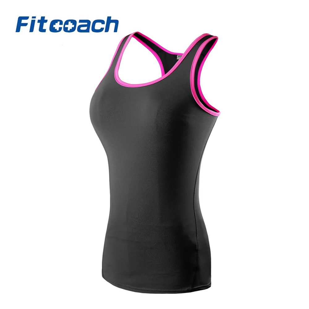 Женская спортивная майка Fitcoach для занятий йогой бегом без рукавов|running vest|veste