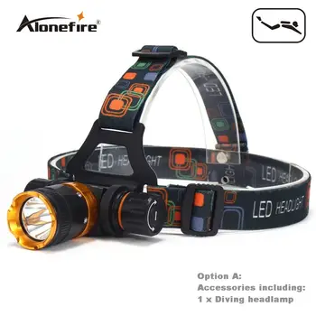 

AloneFire DV41 XML T6 LED 5Mode Waterproof Scuba Diving Headlamp Underwater work Headlight Flashlight torch Light