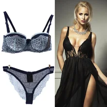 Женский сексуальный бюстгальтер пуш-ап с кружевной отделкой, бюстгальтер с длинной линией без подкладки, Бюстгальтер-балконет посмотрите на дешевое нижнее белье, женское нижнее белье, размер 75 80 85 90