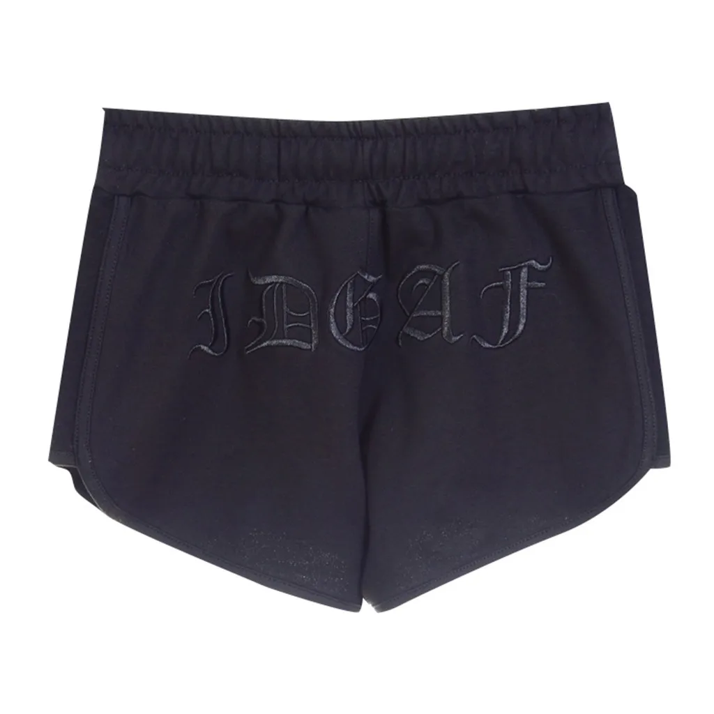Шорты женские летние хлопковые спортивные повседневные шорты с вышивкой Женские домашние шорты pantalones cortos mujer#1